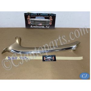 OEM 61 Cadillac Deville HardTop LEFT INTERIOR FRONT WINDSHIELD A PILLAR MOLDING TRIM #4815623